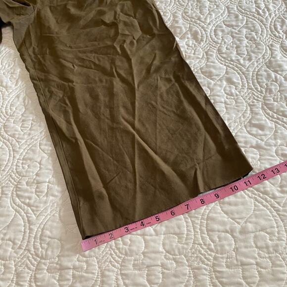 Madewell Mitford Tie Front Wide Leg Pants Women’s Size 14 Slouchy Preppy Cropped - Picture 10 of 11